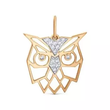 Подвеска с фианитами Линии Любви