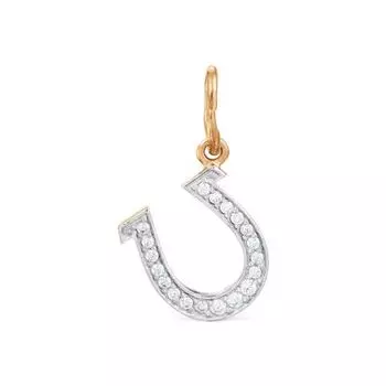 Подвеска с фианитами Линии Любви