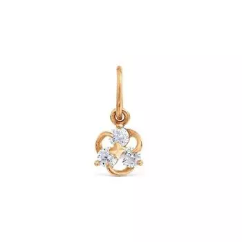 Подвеска с фианитами Линии Любви