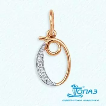 Подвеска с фианитами Линии Любви