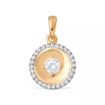 Подвеска с фианитами Линии Любви