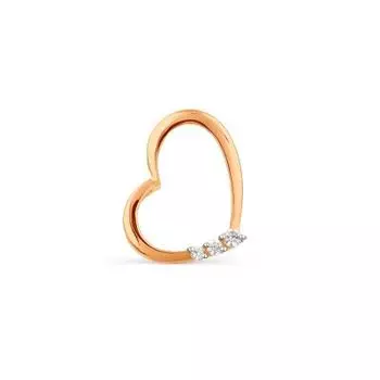 Подвеска с фианитами Линии Любви