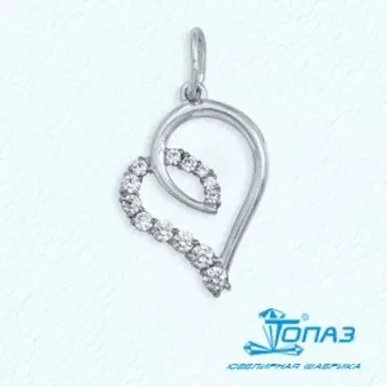 Подвеска с фианитами Линии Любви
