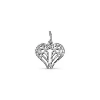 Подвеска с фианитами Линии Любви