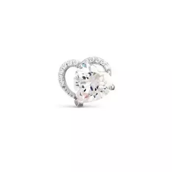 Подвеска с фианитами Линии Любви