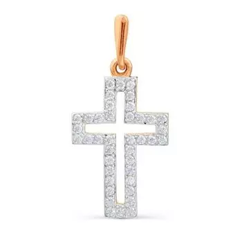 Подвеска с фианитами Линии Любви