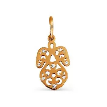 Подвеска с фианитами Линии Любви