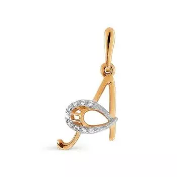 Подвеска с фианитами Линии Любви