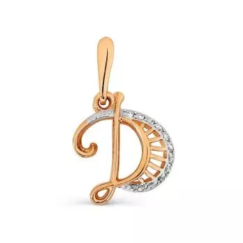 Подвеска с фианитами Линии Любви