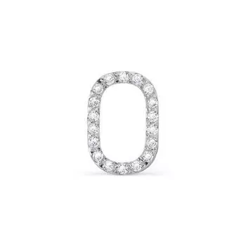 Подвеска с фианитами Линии Любви