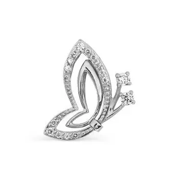 Подвеска с фианитами Линии Любви