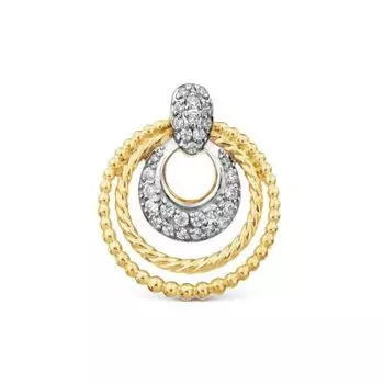 Подвеска с фианитами Линии Любви