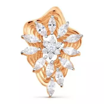 Подвеска с фианитами Линии Любви