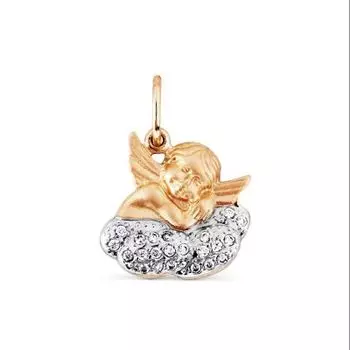 Подвеска с фианитами Линии Любви