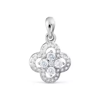 Подвеска с фианитами Линии Любви