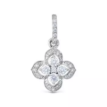 Подвеска с фианитами Линии Любви