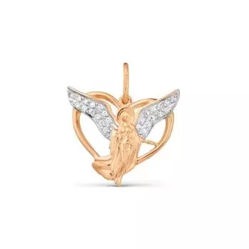 Подвеска с фианитами Линии Любви