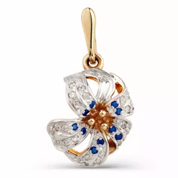 Подвеска с фианитами Линии Любви