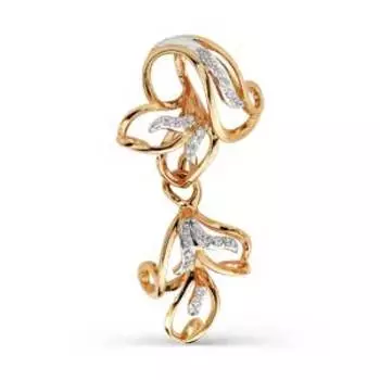 Подвеска с фианитами Линии Любви