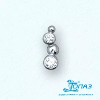 Подвеска с фианитами Линии Любви