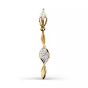 Подвеска с фианитами Линии Любви