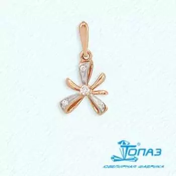 Подвеска с фианитами Линии Любви