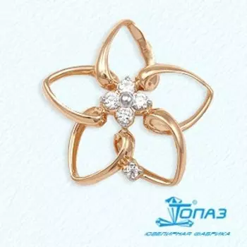 Подвеска с фианитами Линии Любви