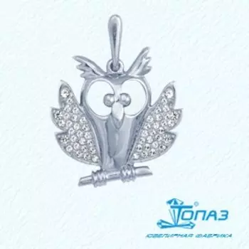 Подвеска с фианитами Линии Любви