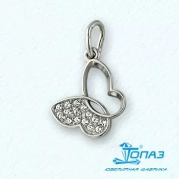 Подвеска с фианитами Линии Любви