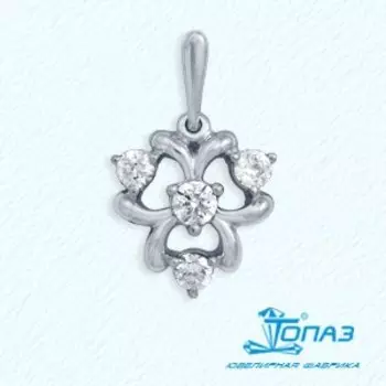 Подвеска с фианитами Линии Любви