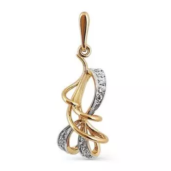 Подвеска с фианитами Линии Любви