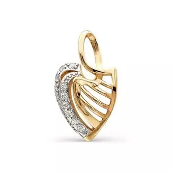 Подвеска с фианитами Линии Любви