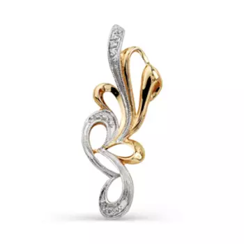 Подвеска с фианитами Линии Любви