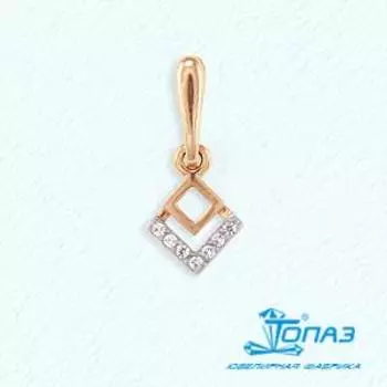 Подвеска с фианитами Линии Любви