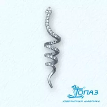 Подвеска с фианитами Линии Любви