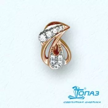 Подвеска с фианитами Линии Любви