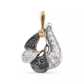 Подвеска с фианитами Линии Любви