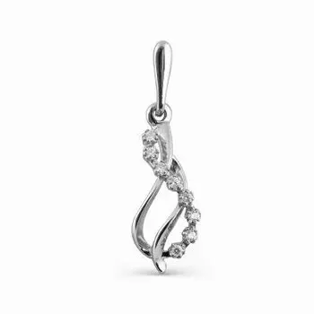 Подвеска с фианитами Линии Любви