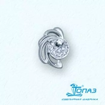 Подвеска с фианитами Линии Любви