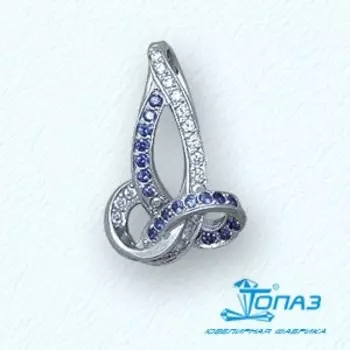 Подвеска с фианитами Линии Любви