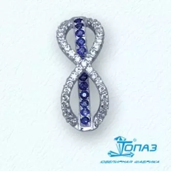 Подвеска с фианитами Линии Любви