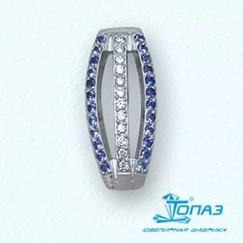 Подвеска с фианитами Линии Любви