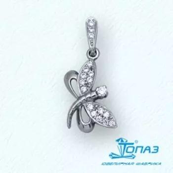 Подвеска с фианитами Линии Любви