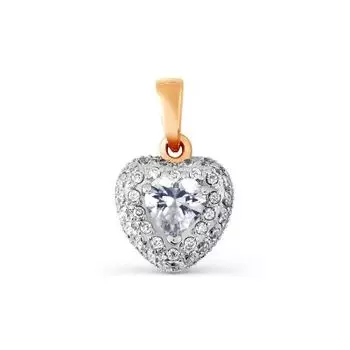 Подвеска с фианитами Линии Любви