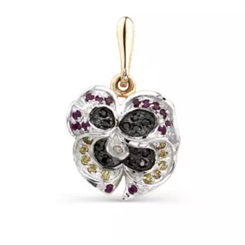 Подвеска с фианитами Линии Любви