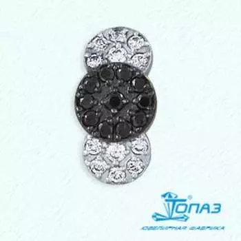 Подвеска с фианитами Линии Любви