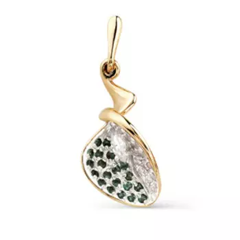 Подвеска с фианитами Линии Любви