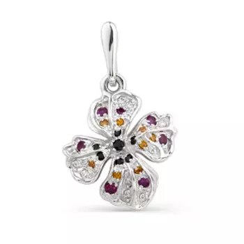 Подвеска с фианитами Линии Любви