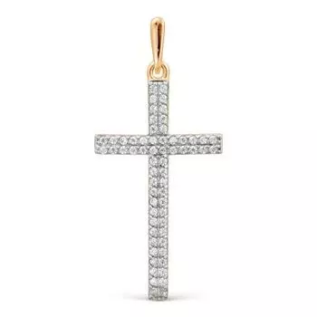 Подвеска с фианитами Линии Любви