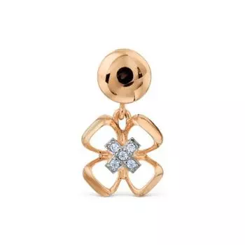 Подвеска с фианитами Линии Любви